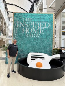 Edward, Inventor Process Inc., helps Inventors presenting products at The Inspired Home Show.