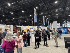 Inventors presenting products at Inventors Corner at The Inspired Home Show